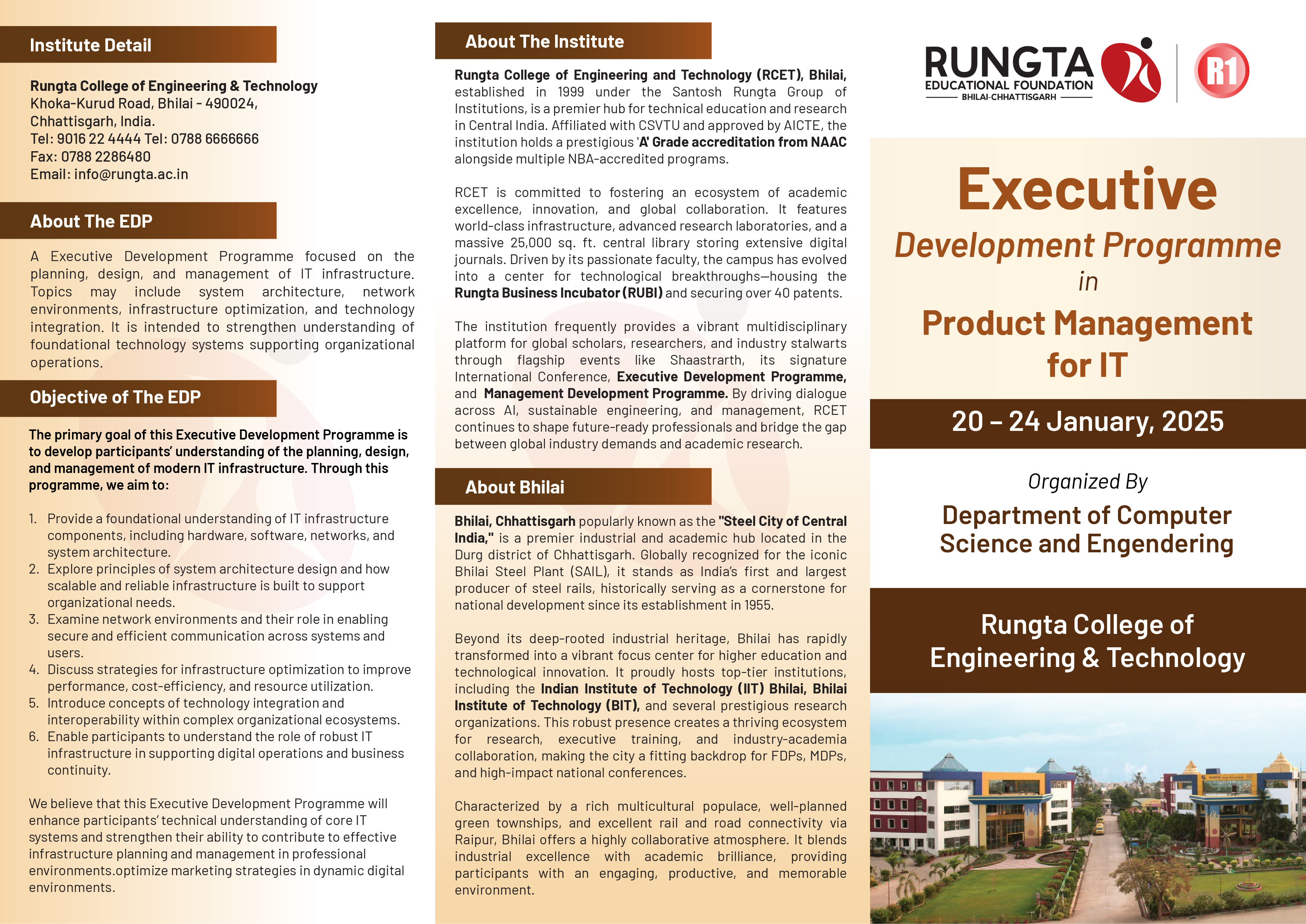 Executive Development Program in Product Management for IT